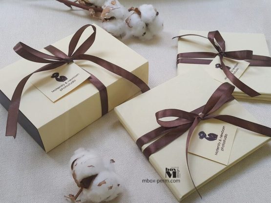 заказать производство набора нежных коробочек для фото разных размеров