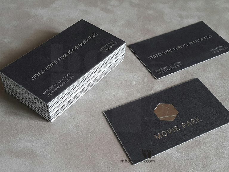 заказать изготовление двухсторонних визитных карточек для бизнеса в типографии