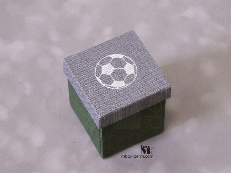заказать изготовление мини-коробки с крышкой из картона