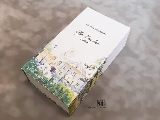 заказать изготовление дизайнерской упаковки для флакона духов