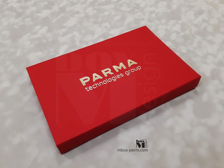 заказать изготовление плоских прямоугольных коробок под подарок